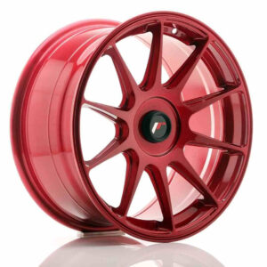 JR Wheels (JR Veljed) JR11 17x8,25 ET35 Blank Platinum Red