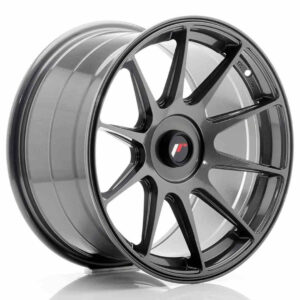 JR Wheels (JR Veljed) JR11 17x9 ET25-35 Blank Hyper Gray