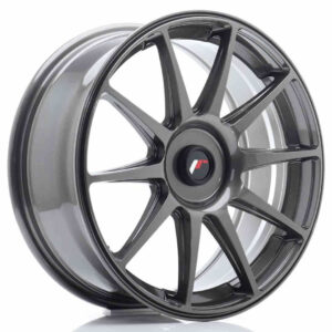 JR Wheels (JR Veljed) JR11 18x7.5 ET20-40 Blank Hyper Gray