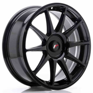 JR Wheels (JR Veljed) JR11 18x7.5 ET35-40 Blank Glossy Black
