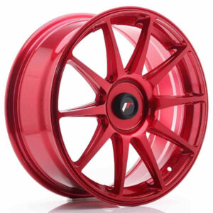 JR Wheels (JR Veljed) JR11 18x7.5 ET35-40 Blank Platinum Red
