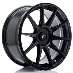 JR Wheels (JR Veljed) JR11 18x8.5 ET20-40 Blank Glossy Black