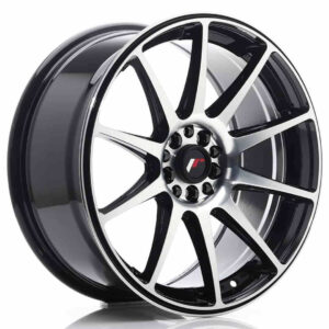 JR Wheels (JR Veljed) JR11 18x8.5 ET40 5x112/114 Black Machined