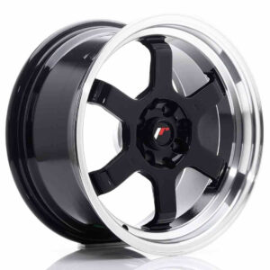 JR Wheels (JR Veljed) JR12 16x8 ET15 4x100/114 Gloss Black