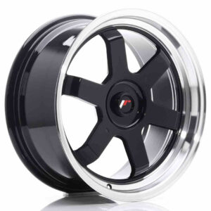 JR Wheels (JR Veljed) JR12 17x8 ET35 Blank Gloss Black