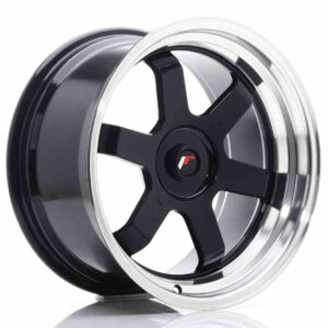 JR Wheels (JR Veljed) JR12 17x9 ET25 Blank Gloss Black