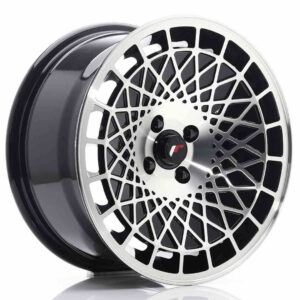 JR Wheels (JR Veljed) JR14 16x8 ET25 4x100 Gloss Black Machined Face