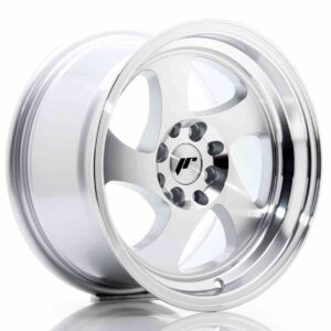 JR Wheels (JR Veljed) JR15 15x8 ET20 4x100/108 Machined Silver