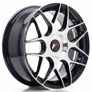JR Wheels (JR Veljed) JR18 17x7 ET20-40 Blank Machined Black