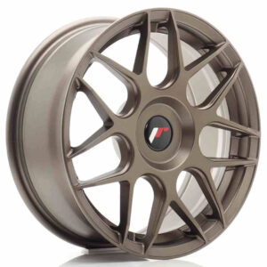 JR Wheels (JR Veljed) JR18 17x7 ET20-40 Blank Matt Bronze