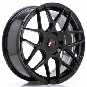 JR Wheels (JR Veljed) JR18 18x7.5 ET25-40 Blank Glossy Black