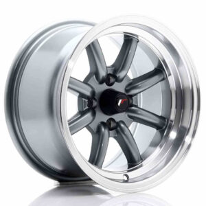 JR Wheels (JR Veljed) JR19 14x8 ET-13 4x100 Gun Metal
