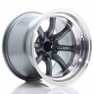 JR Wheels (JR Veljed) JR19 15x10.5 ET-32 4x100 Gun Metal