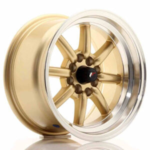JR Wheels (JR Veljed) JR19 15x8 ET0 4x100/114 Gold