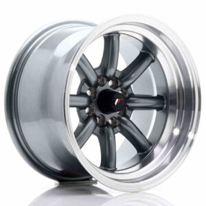 JR Wheels (JR Veljed) JR19 15x9 ET-13 4x100/108 Gun Metal