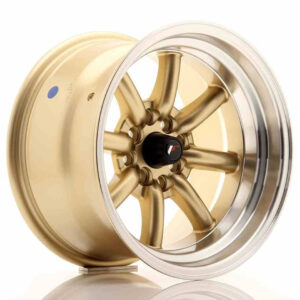 JR Wheels (JR Veljed) JR19 15x9 ET-13 4x100/114 Gold