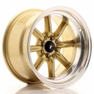 JR Wheels (JR Veljed) JR19 16x9 ET-15 4x100/114 Gold