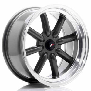 JR Wheels (JR Veljed) JR19 17x8 ET0 BLANK Gun Metal