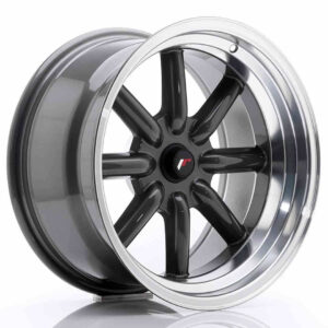JR Wheels (JR Veljed) JR19 17x9 ET-10 BLANK Gun Metal