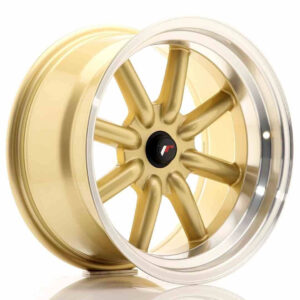 JR Wheels (JR Veljed) JR19 17x9 ET-25-(-10) BLANK Gold
