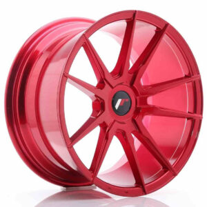 JR Wheels (JR Veljed) JR21 18x9,5 ET20-40 BLANK Platinum Red