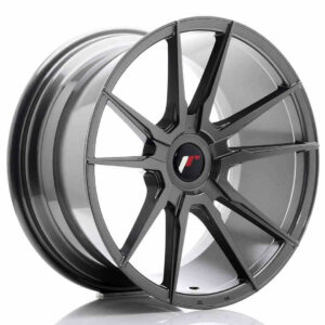 JR Wheels (JR Veljed) JR21 18x9,5 ET20-40 Blank Hyper Gray