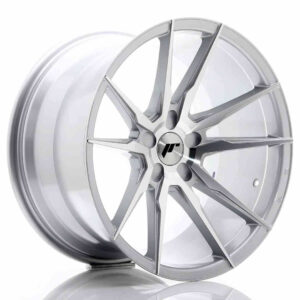 JR Wheels (JR Veljed) JR21 19x11 ET15-30 5H BLANK Silver Machined Face