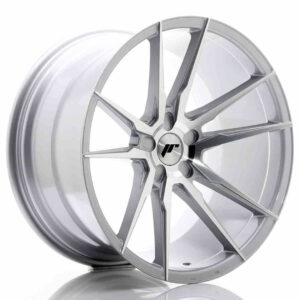 JR Wheels (JR Veljed) JR21 20x11 ET20-30 5H BLANK Silver Machined Face
