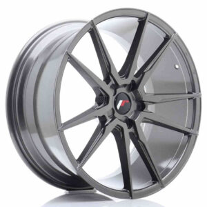 JR Wheels (JR Veljed) JR21 21x10 ET15-48 5H Blank Hyper Gray