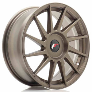 JR Wheels (JR Veljed) JR22 17x7 ET35-40 BLANK Matt Bronze