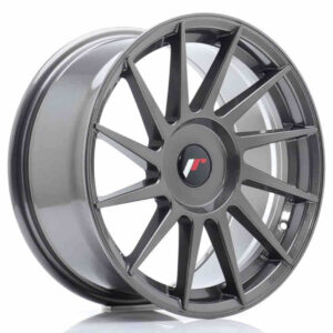 JR Wheels (JR Veljed) JR22 17x8 ET25-35 BLANK Hyper Gray