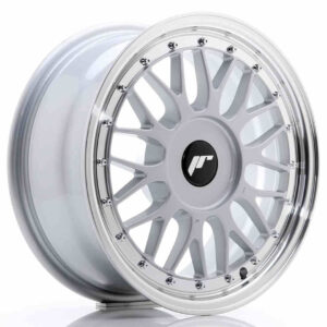 JR Wheels (JR Veljed) JR23 16x7 ET20-45 BLANK Hyper Silver w/Machined Lip