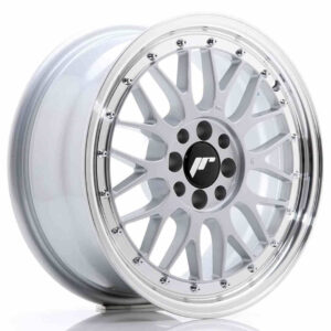 JR Wheels (JR Veljed) JR23 16x7 ET20 4x100/108 Hyper Silver w/Machined Lip