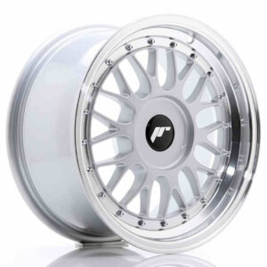 JR Wheels (JR Veljed) JR23 16x8 ET20-45 BLANK Hyper Silver w/Machined Lip