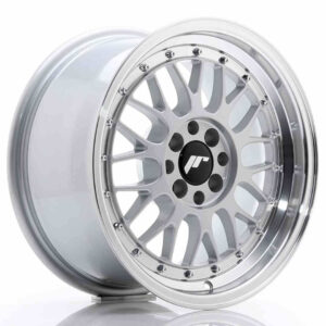 JR Wheels (JR Veljed) JR23 16x8 ET35 4x100/114.3 Hyper Silver w/Machined Lip