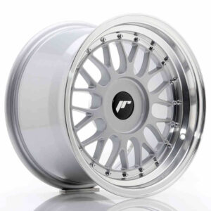 JR Wheels (JR Veljed) JR23 16x9 ET20-35 BLANK Hyper Silver w/Machined Lip