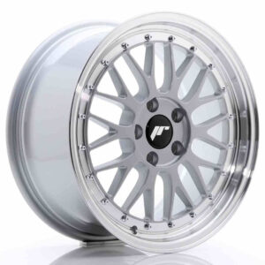 JR Wheels (JR Veljed) JR23 17x8 ET20 5x120 Hyper Silver w/Machined Lip