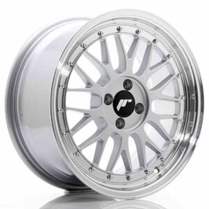 JR Wheels (JR Veljed) JR23 17x8 ET35 4x100 Hyper Silver w/Machined Lip