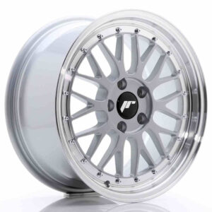 JR Wheels (JR Veljed) JR23 17x8 ET35 5x100 Hyper Silver w/Machined Lip