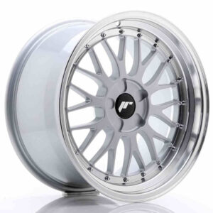 JR Wheels (JR Veljed) JR23 18x9.5 ET25-48 5H BLANK Hyper Silver w/Machined Lip