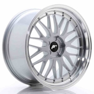 JR Wheels (JR Veljed) JR23 20x10 ET38 5x120 Hyper Silver w/Machined Lip