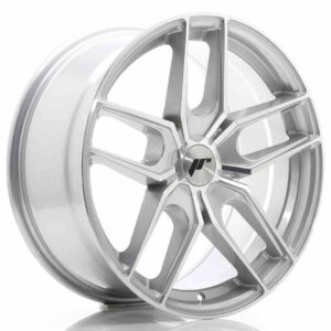 JR Wheels (JR Veljed) JR25 18x8.5 ET40 5H BLANK Silver Machined Face