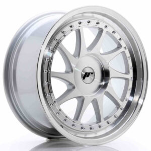 JR Wheels (JR Veljed) JR26 18x8.5 ET20-40 BLANK Silver Machined Face