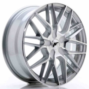 JR Wheels (JR Veljed) JR28 17x7 ET20-45 BLANK Silver Machined Face