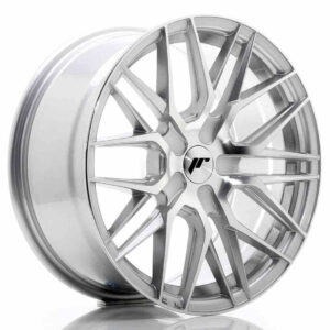 JR Wheels (JR Veljed) JR28 17x8 ET25-40 BLANK Silver Machined Face