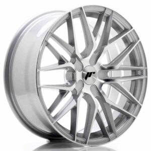 JR Wheels (JR Veljed) JR28 18x7.5 ET20-40 BLANK Silver Machined Face