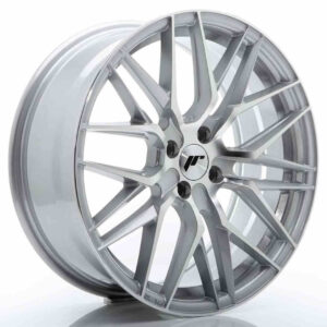 JR Wheels (JR Veljed) JR28 18x7.5 ET40 4x100 Silver Machined Face