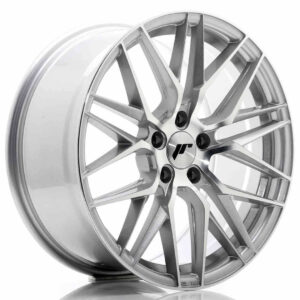 JR Wheels (JR Veljed) JR28 18x8.5 ET35 5x120 Silver Machined Face