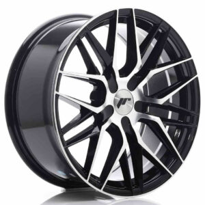 JR Wheels (JR Veljed) JR28 18x8.5 ET40 5H BLANK Gloss Black Machined Face
