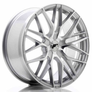 JR Wheels (JR Veljed) JR28 19x8.5 ET35-40 5H BLANK Silver Machined Face